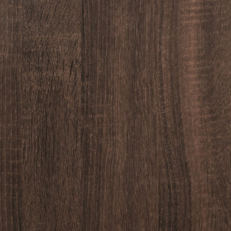Sideboard Braun Eichen-Optik 60x30x84 cm Holzwerkstoff