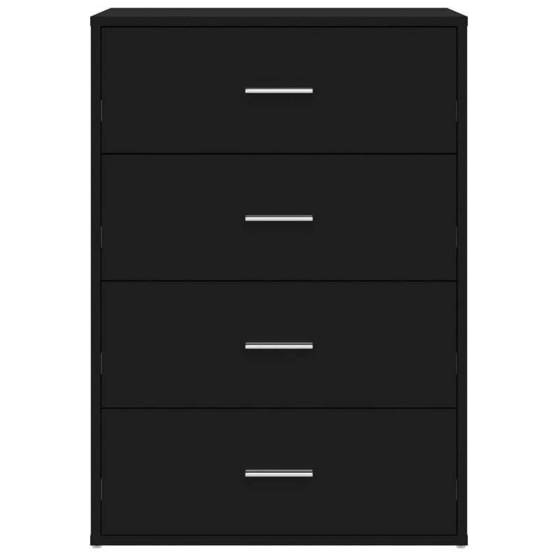 Sideboard Schwarz 60x31x84 cm Holzwerkstoff