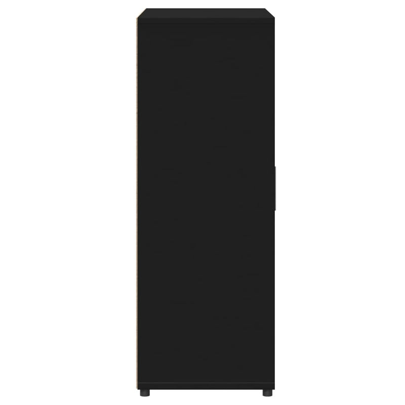 Sideboard Schwarz 60x31x84 cm Holzwerkstoff