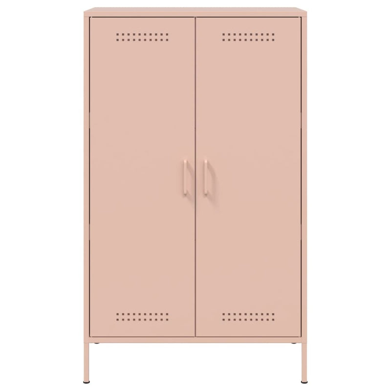 Highboard Rosa 68x39x113 cm Stahl