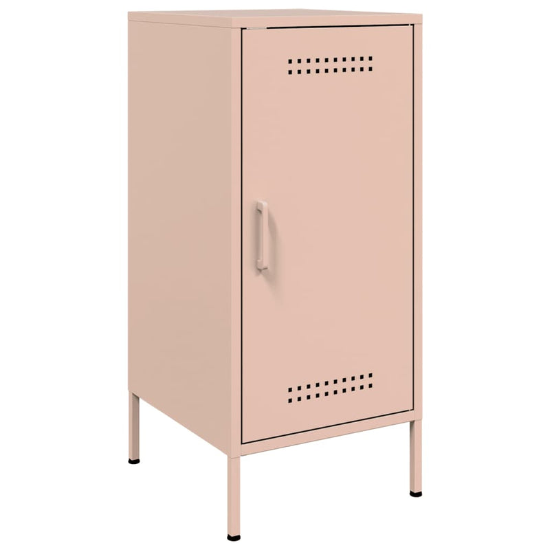 Sideboard Rosa 36x39x79 cm Kaltgewalzter Stahl