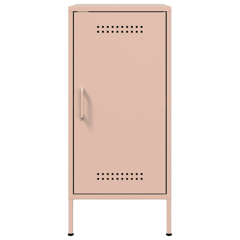 Sideboard Rosa 36x39x79 cm Kaltgewalzter Stahl