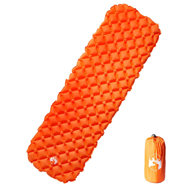 Aufblasbare Isomatte Orange 190x58x6 cm