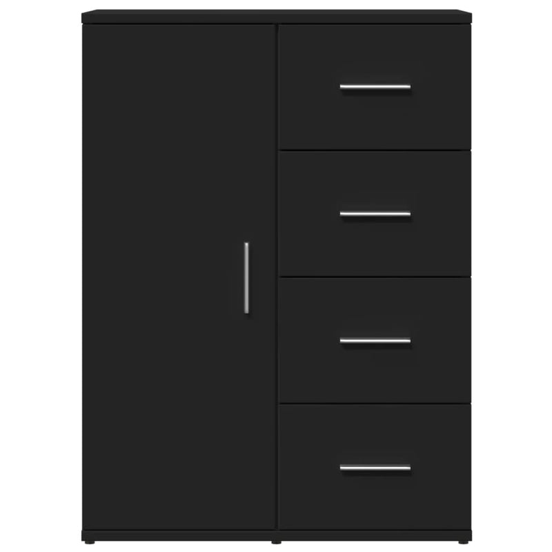 Sideboards 2 Stk. Schwarz 59x39x80 cm Holzwerkstoff