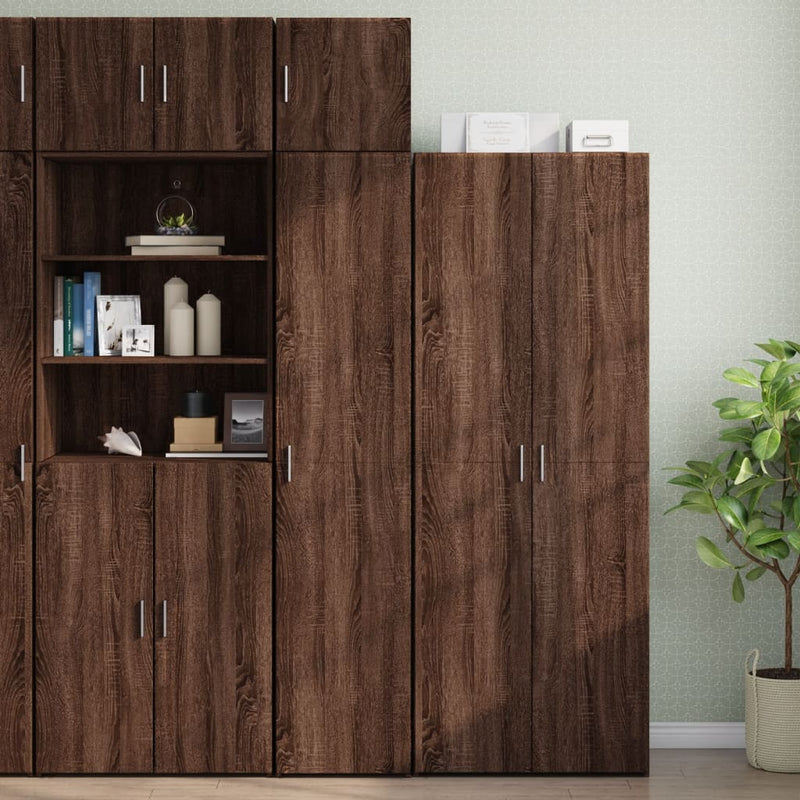 Wandschrank Braun Eichen-Optik 40x42,5x40 cm Holzwerkstoff