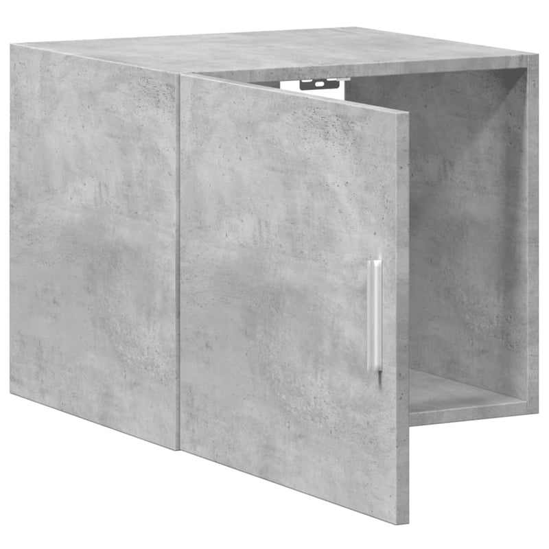 Wandschrank Betongrau 45x42,5x40 cm Holzwerkstoff