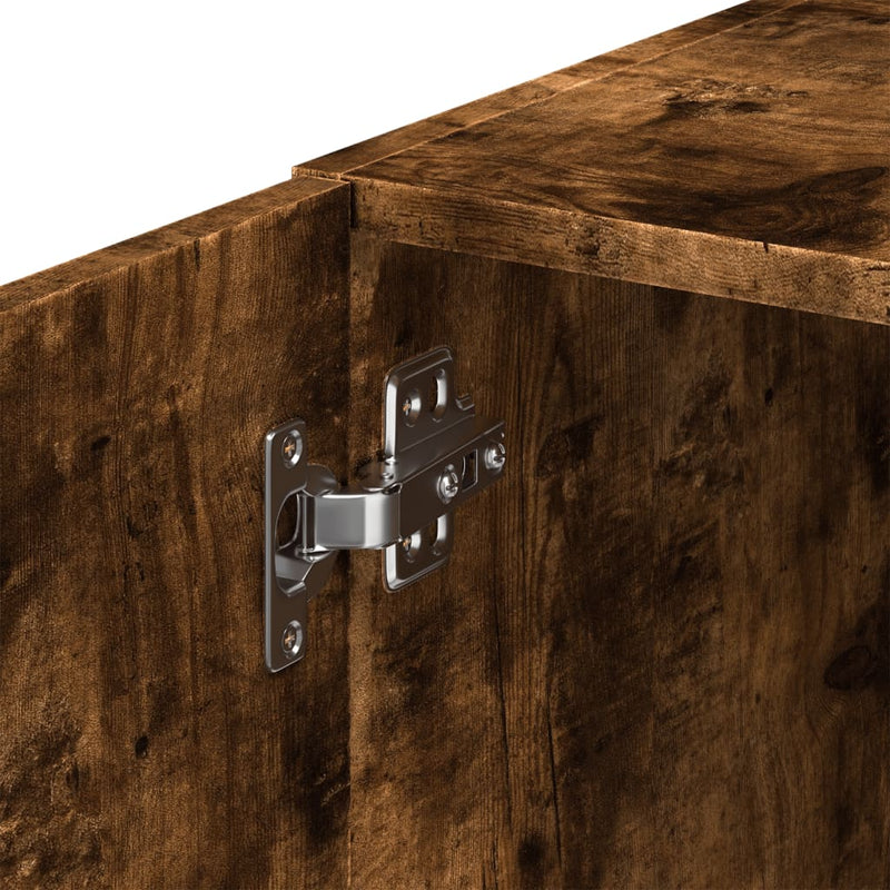 Wandschrank Räuchereiche 80x42,5x40 cm Holzwerkstoff