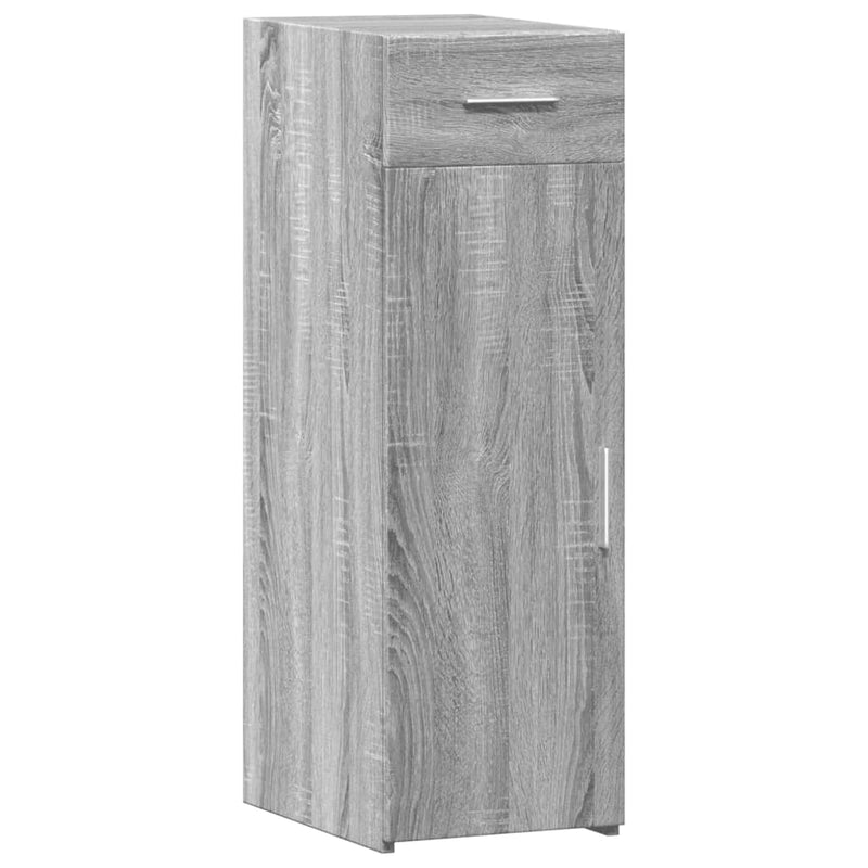 Sideboard Grau Sonoma 30x42,5x93 cm Holzwerkstoff