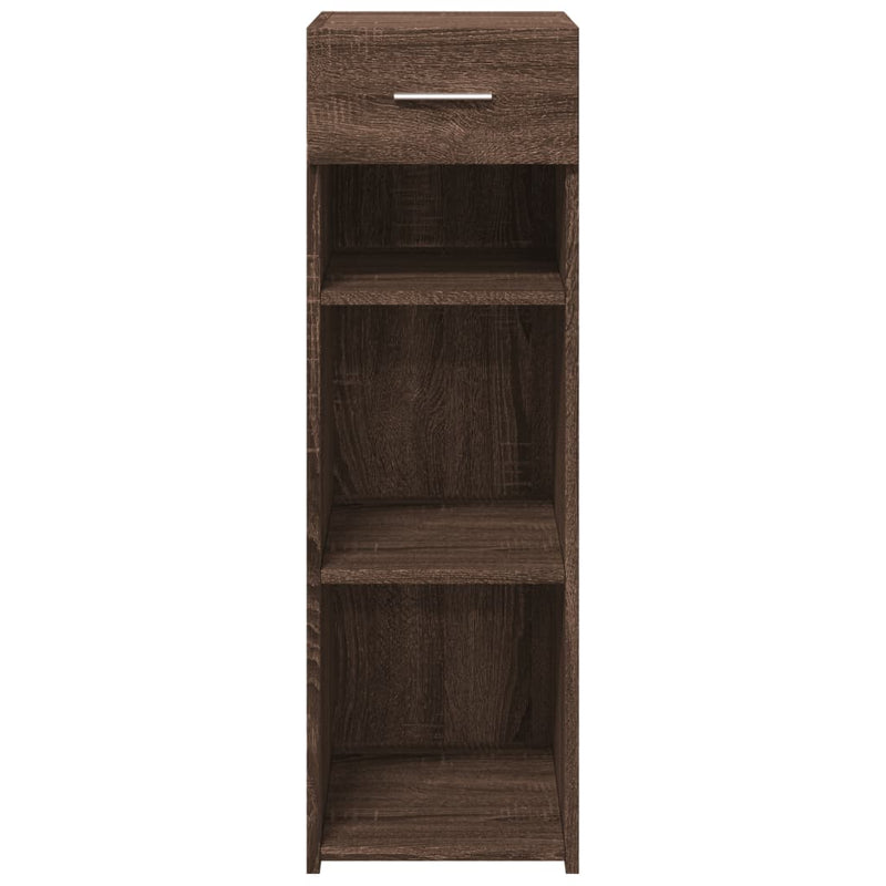 Sideboard Braun Eichen-Optik 30x42,5x93 cm Holzwerkstoff