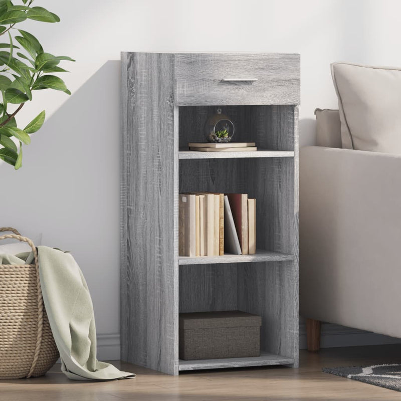 Sideboard Grau Sonoma 40x42,5x93 cm Holzwerkstoff