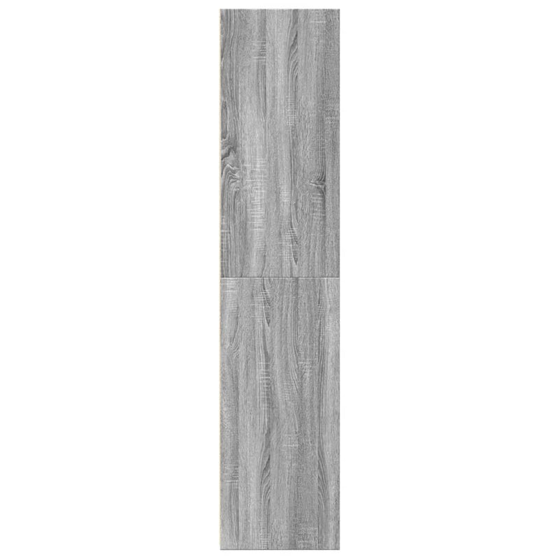 Highboard Grau Sonoma-Eiche 30x41x185 cm Holzwerkstoff