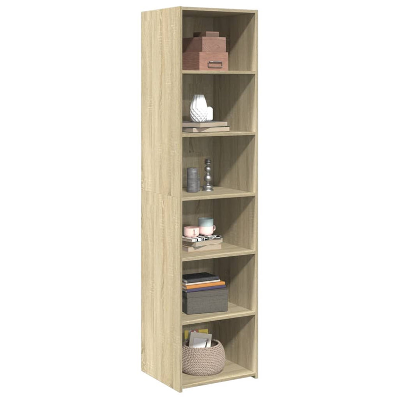 Highboard Sonoma-Eiche 45x41x185 cm Holzwerkstoff