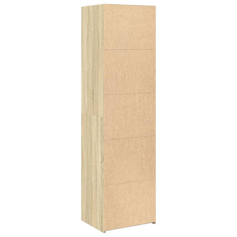 Highboard Sonoma-Eiche 50x41x185 cm Holzwerkstoff