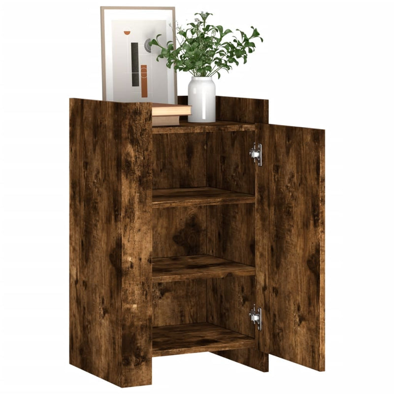 Sideboard Räuchereiche 45x35x75 cm Holzwerkstoff