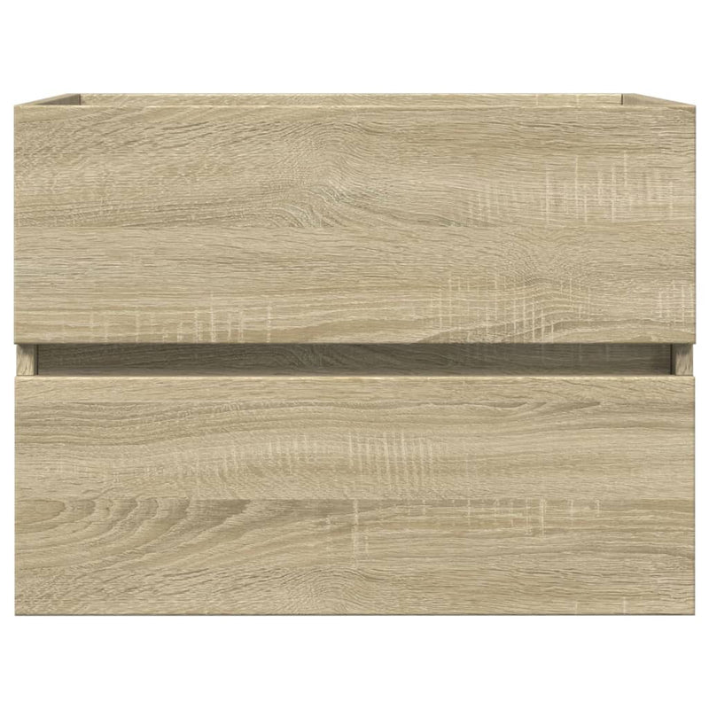 Waschbeckenunterschrank Sonoma-Eiche 60x38,5x45cm Holzwerkstoff