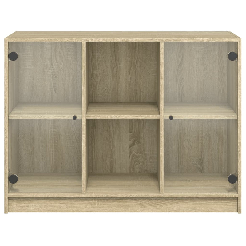 Sideboard Sonoma-Eiche 102x37x75,5 cm Holzwerkstoff