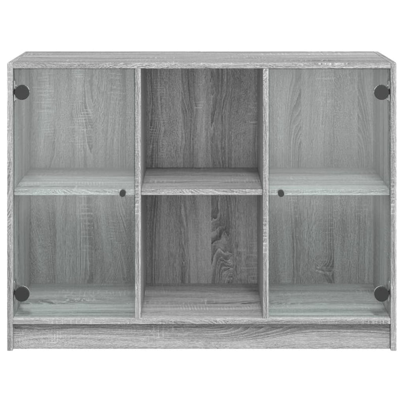 Sideboard Grau Sonoma 102x37x75,5 cm Holzwerkstoff