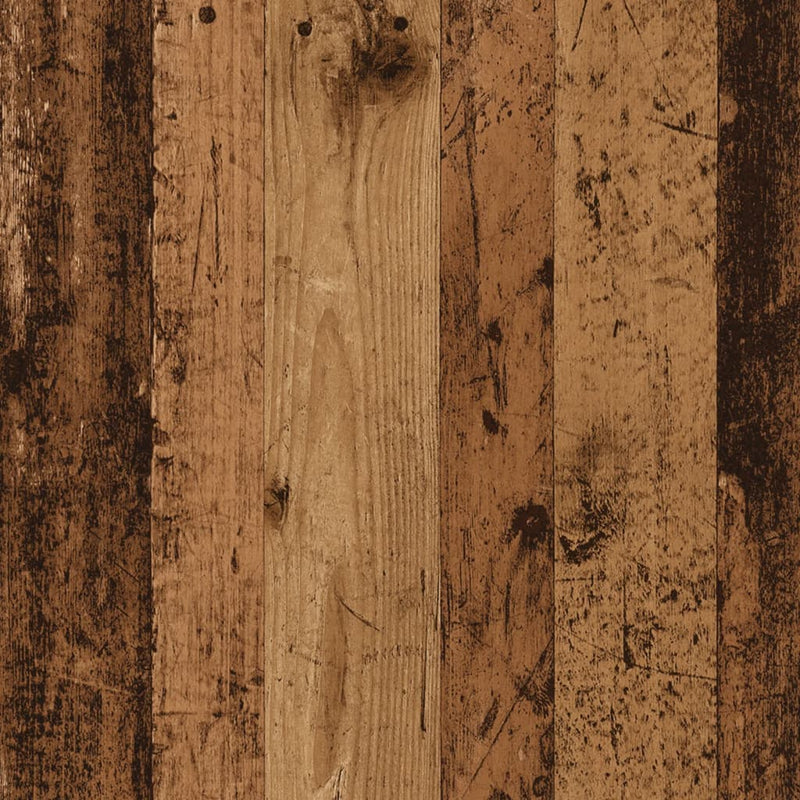 Heizkörperverkleidung Altholz-Optik 175x20x82 cm Holzwerkstoff