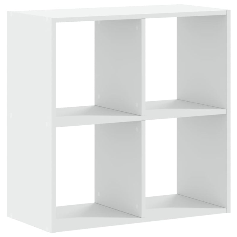 Bücherregal Weiß 68,5x32x68,5 cm Holzwerkstoff