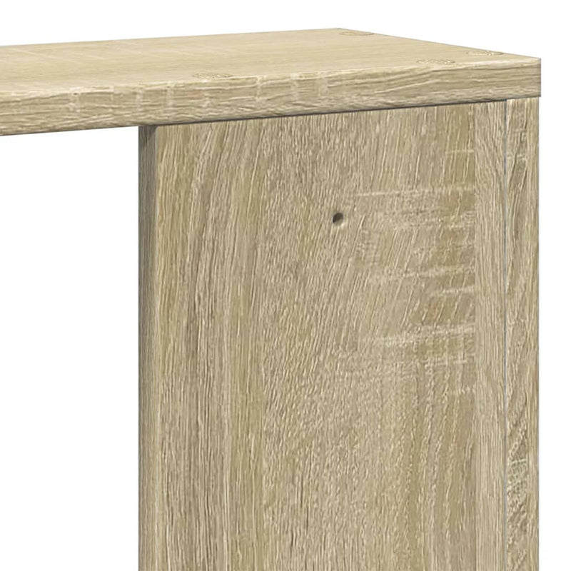 Wandregal Sonoma-Eiche 100x15x70 cm Holzwerkstoff