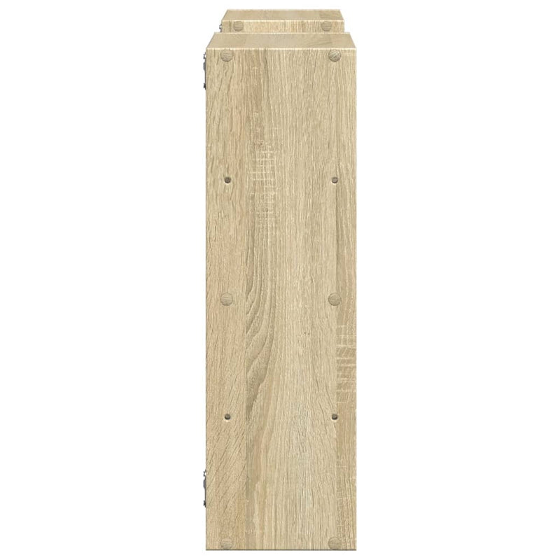 Wandregal Sonoma-Eiche 96x18x60 cm Holzwerkstoff