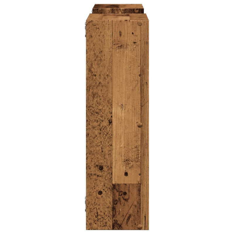 Wandregal Altholz-Optik 96x18x60 cm Holzwerkstoff