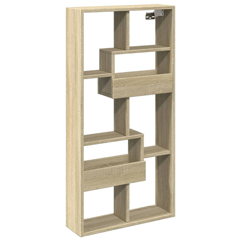 Wandschrank Sonoma-Eiche 50x15x100 cm Holzwerkstoff