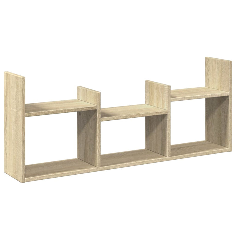 Wandschrank 100x18x40 cm Sonoma Eiche Holzwerkstoff