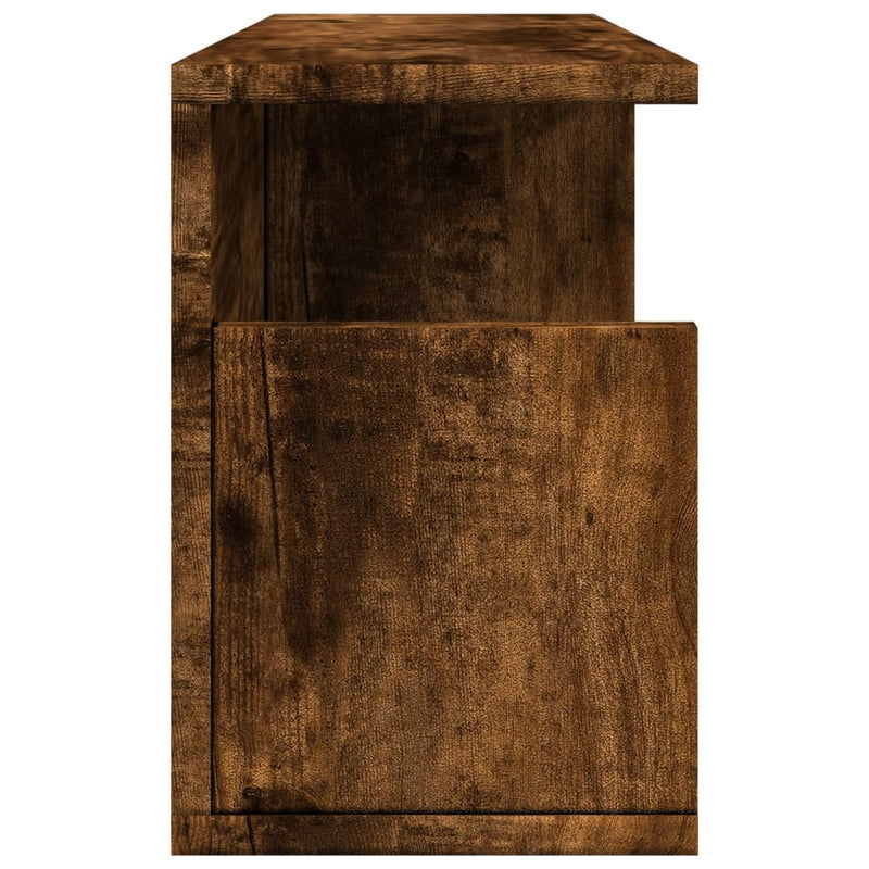 Wandschrank 60x20x30 cm Räuchereiche Holzwerkstoff