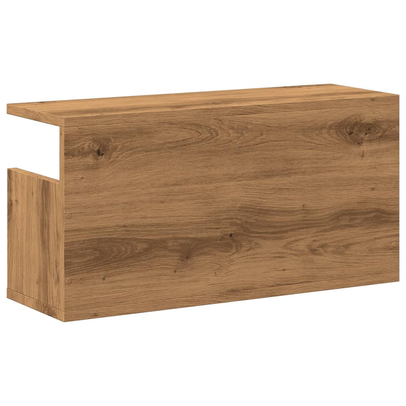 Wandschrank 60x20x30 cm Artisan-Eiche Holzwerkstoff