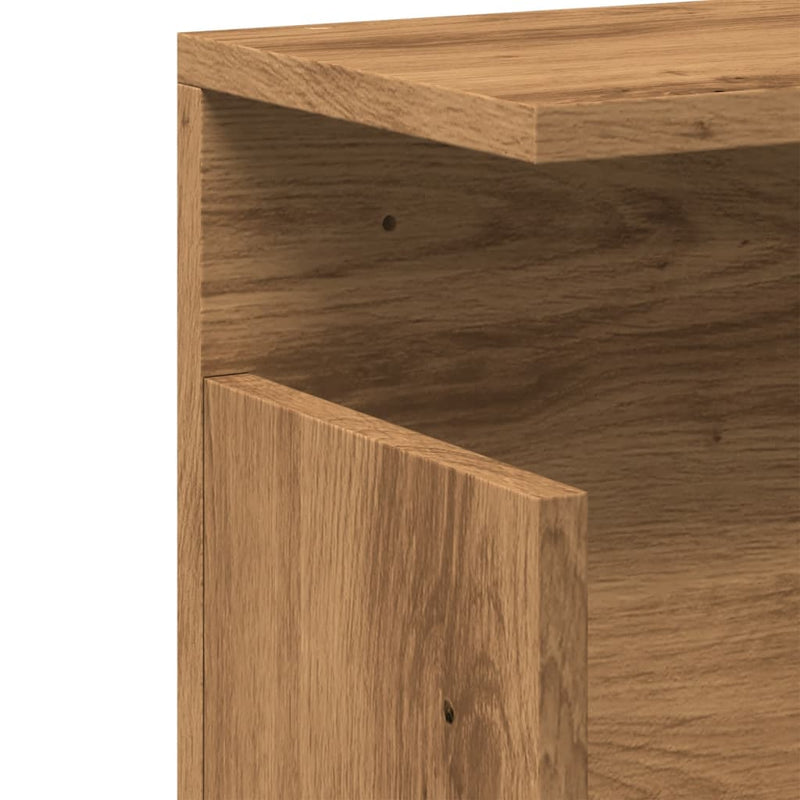 Wandschrank 60x20x30 cm Artisan-Eiche Holzwerkstoff