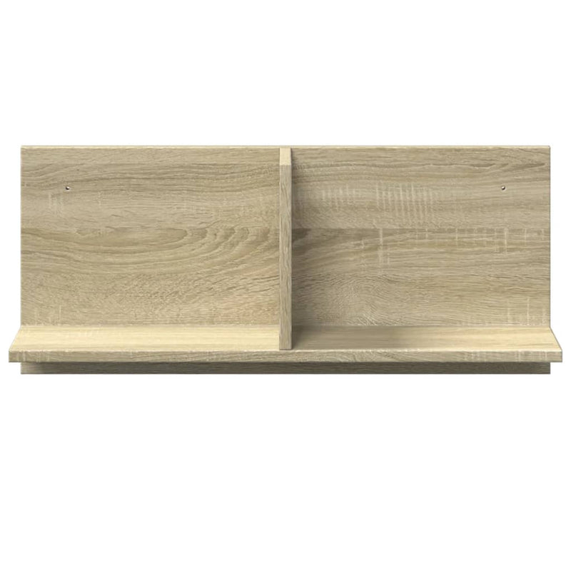 Wandschrank 70x16,5x30 cm Sonoma Eiche Holzwerkstoff