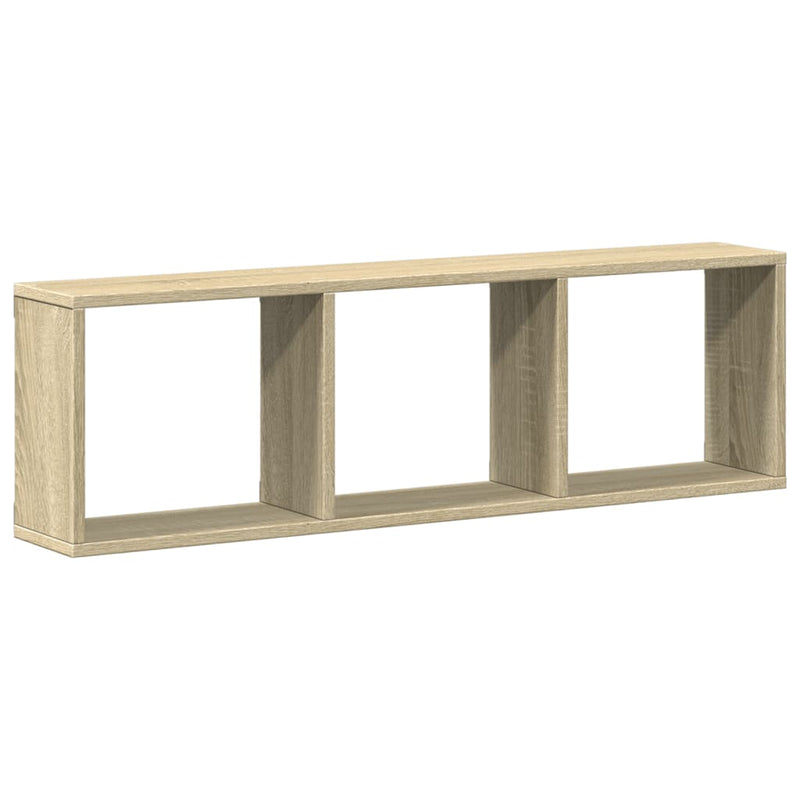 Wandschrank 100x16x30 cm Sonoma Eiche Holzwerkstoff