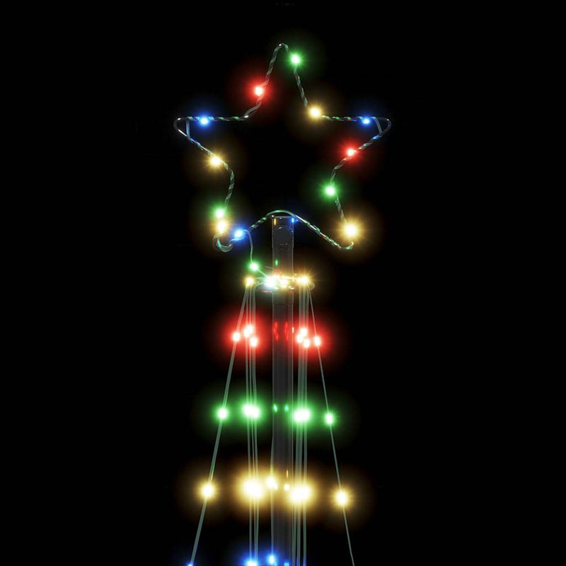 Weihnachtsbaum-Beleuchtung 363 LEDs Mehrfarbig 182 cm