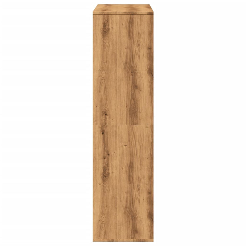 Raumteiler Artisan-Eiche 100x33x125,5 cm Holzwerkstoff