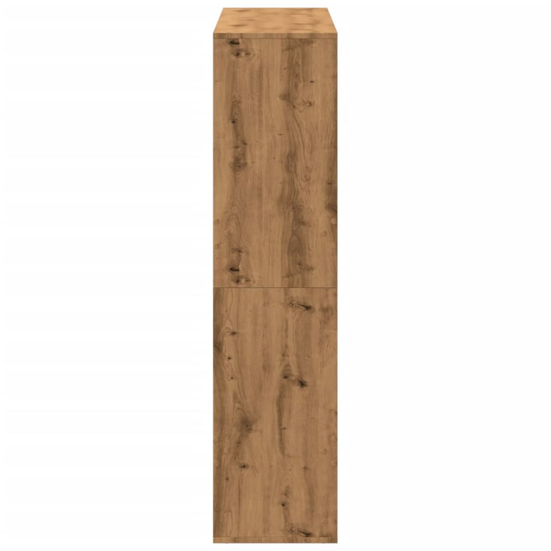 Raumteiler Artisan-Eiche 100x33x135 cm Holzwerkstoff