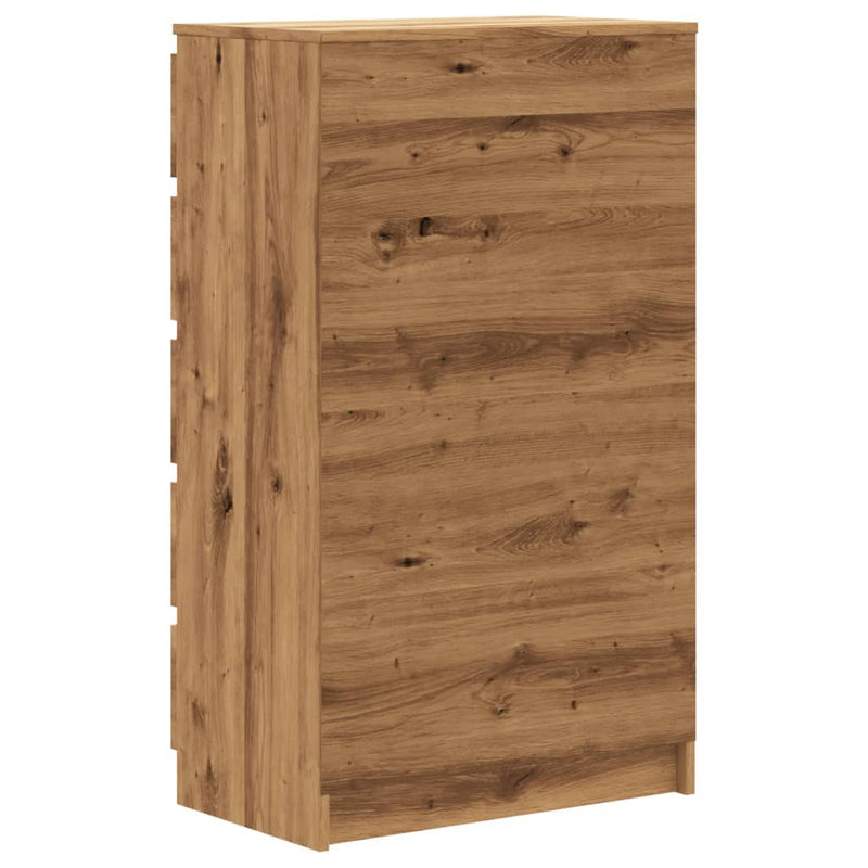 Schubladenschrank Artisan-Eiche 60x36x103 cm Holzwerkstoff