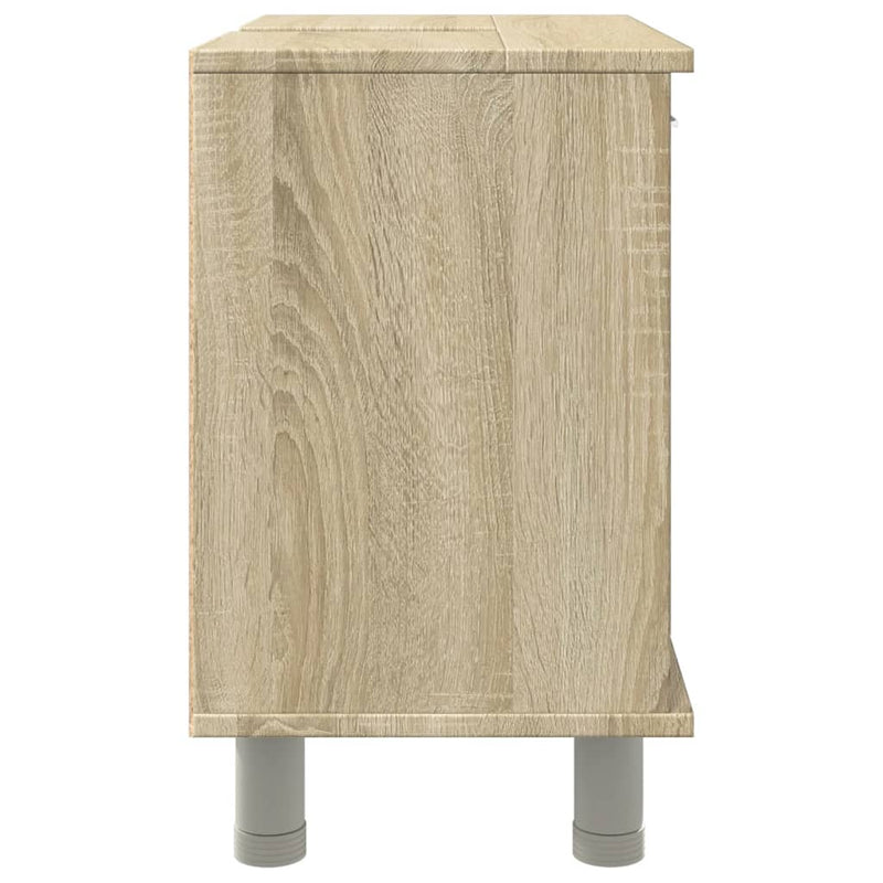 Badezimmerschrank Sonoma-Eiche 60x32x53,5 cm Holzwerkstoff