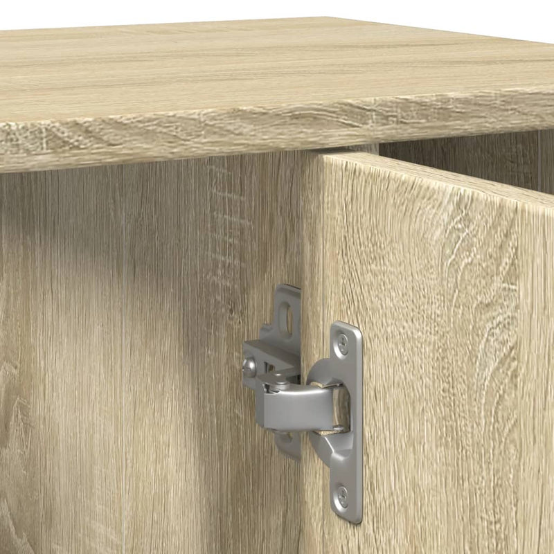 Badezimmerschrank Sonoma-Eiche 60x32x53,5 cm Holzwerkstoff