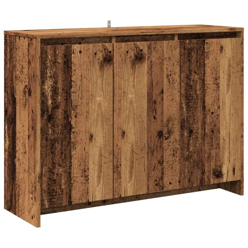 Sideboard Altholz-Optik 102x33x75 cm Holzwerkstoff