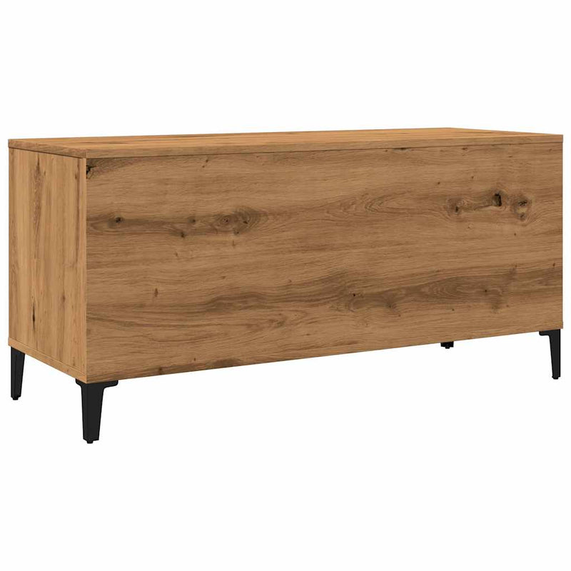 Plattenschrank Artisan-Eiche 100x38x48 cm Holzwerkstoff