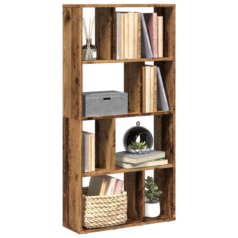 Bücherregal Altholz-Optik 60x20x120 cm Holzwerkstoff