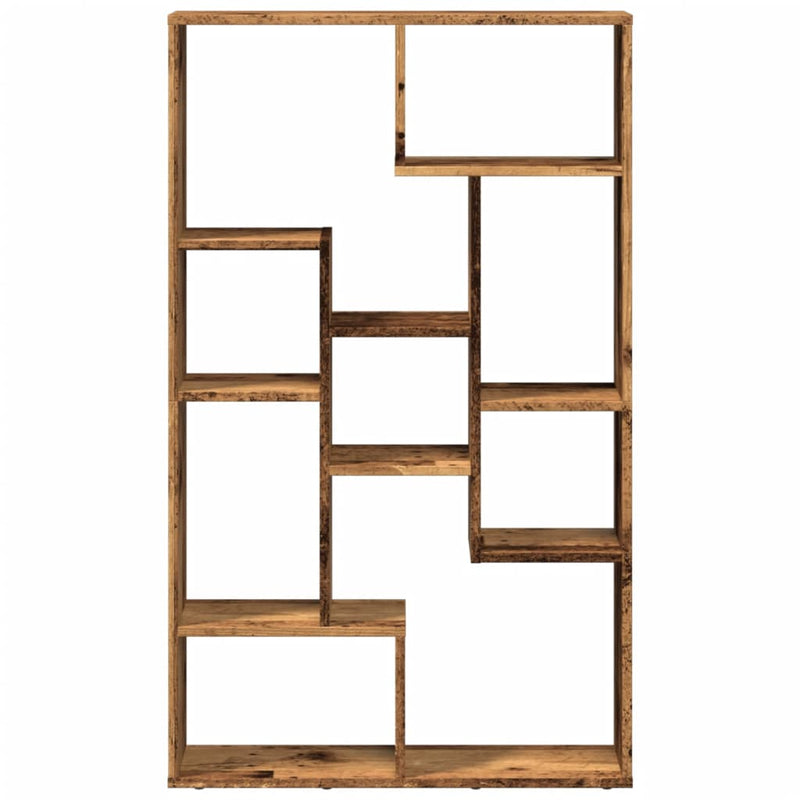 Bücherregal Altholz-Optik 72x20x120 cm Holzwerkstoff