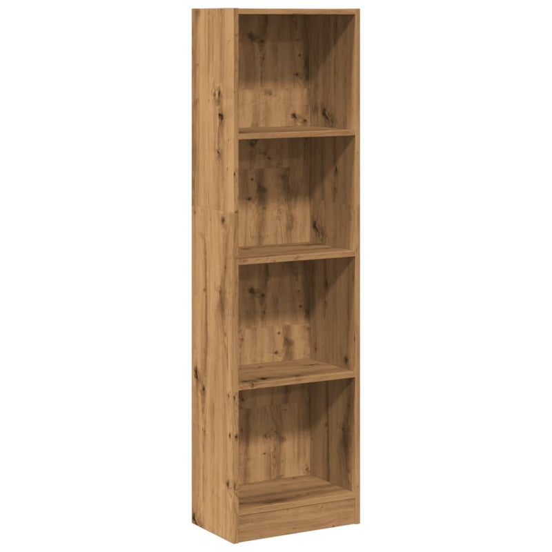 Bücherregal Artisan-Eiche 40x24x143 cm Holzwerkstoff