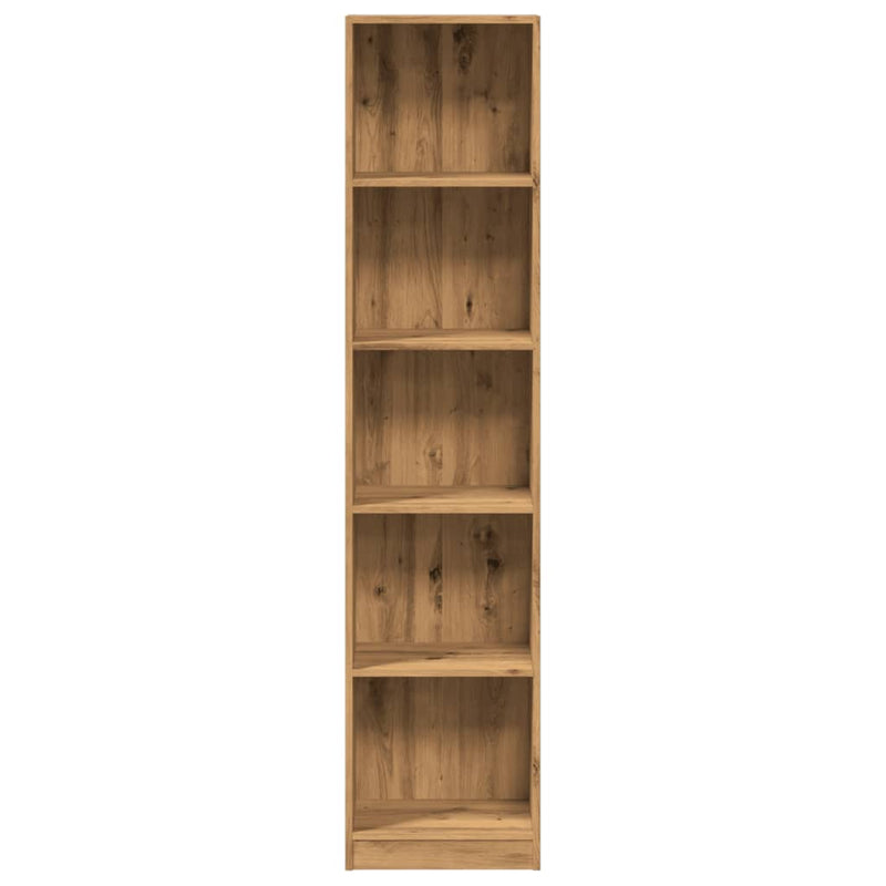 Bücherregal Artisan-Eiche 40x24x176 cm Holzwerkstoff