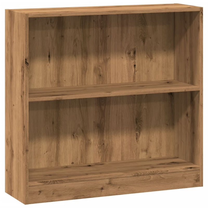 Bücherregal Artisan-Eiche 80x24x76cm Holzwerkstoff