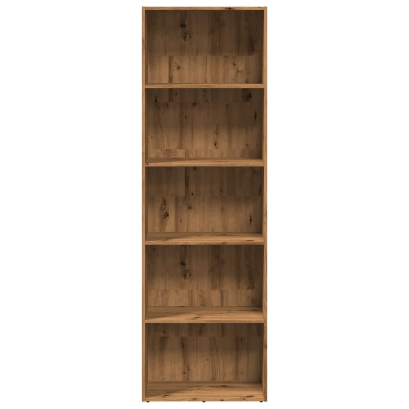 Bücherregal Artisan-Eiche 60x30x189 cm Holzwerkstoff