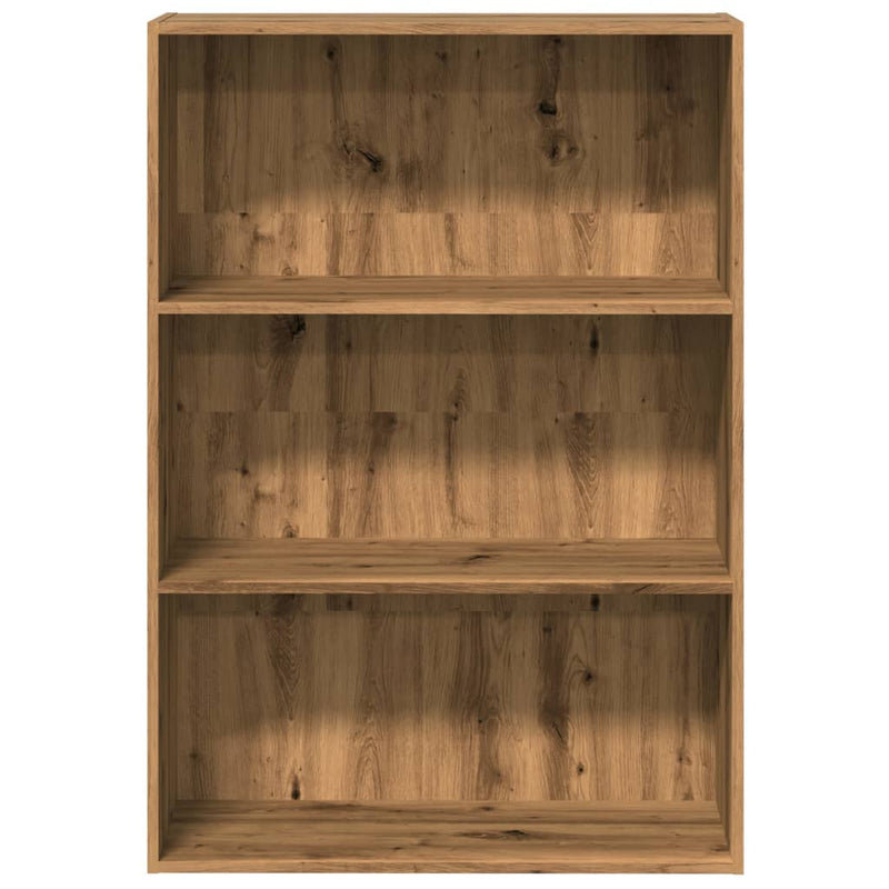 Bücherregal Artisan-Eiche 80x30x114 cm Holzwerkstoff