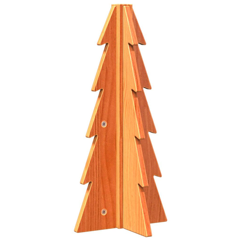 Weihnachtsbaum Holz zum Schmücken 49 cm Massivholz Kiefer