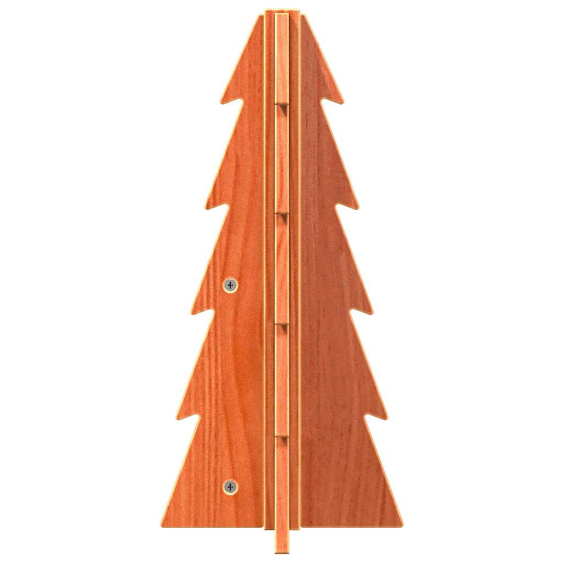 Weihnachtsbaum Holz zum Schmücken 49 cm Massivholz Kiefer